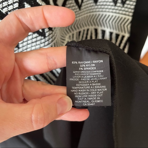 Melissa Nepton black and white boho dress - Picture 4 of 7